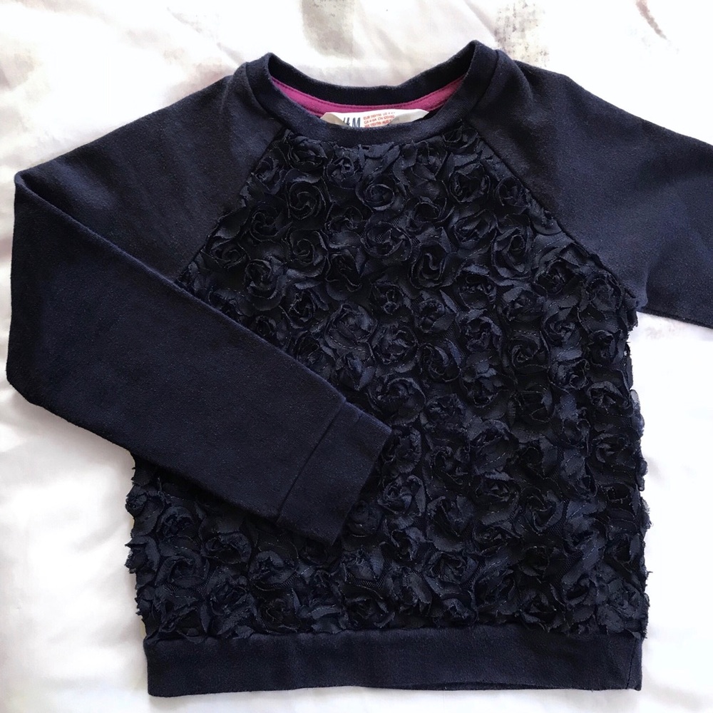 H&M floral sweater